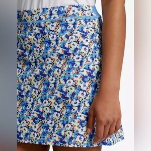 Ralph Lauren women’s golf skirt floral w pockets size 12-14
